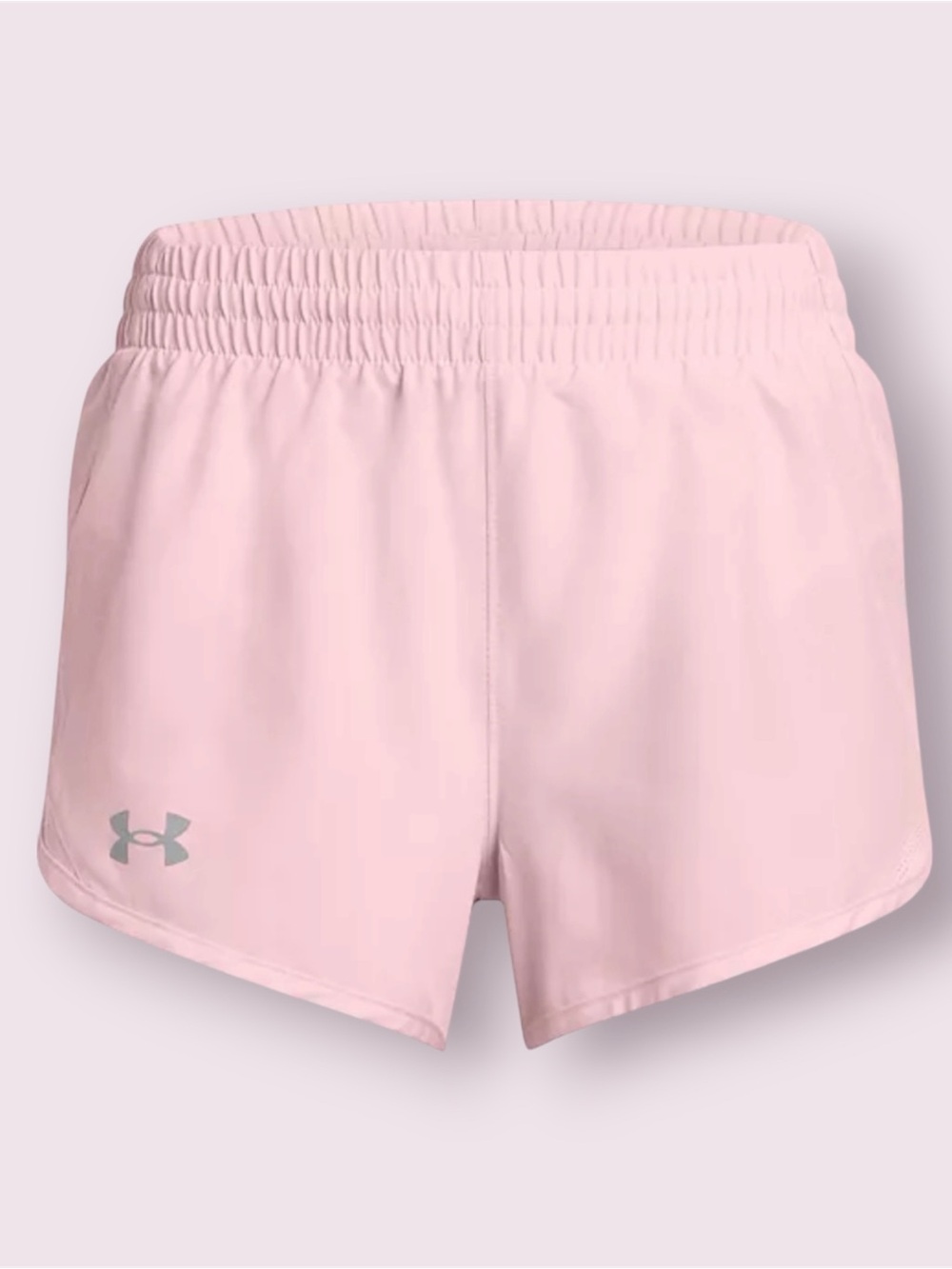 Under Armour Fly-By 3" Pink Shorts